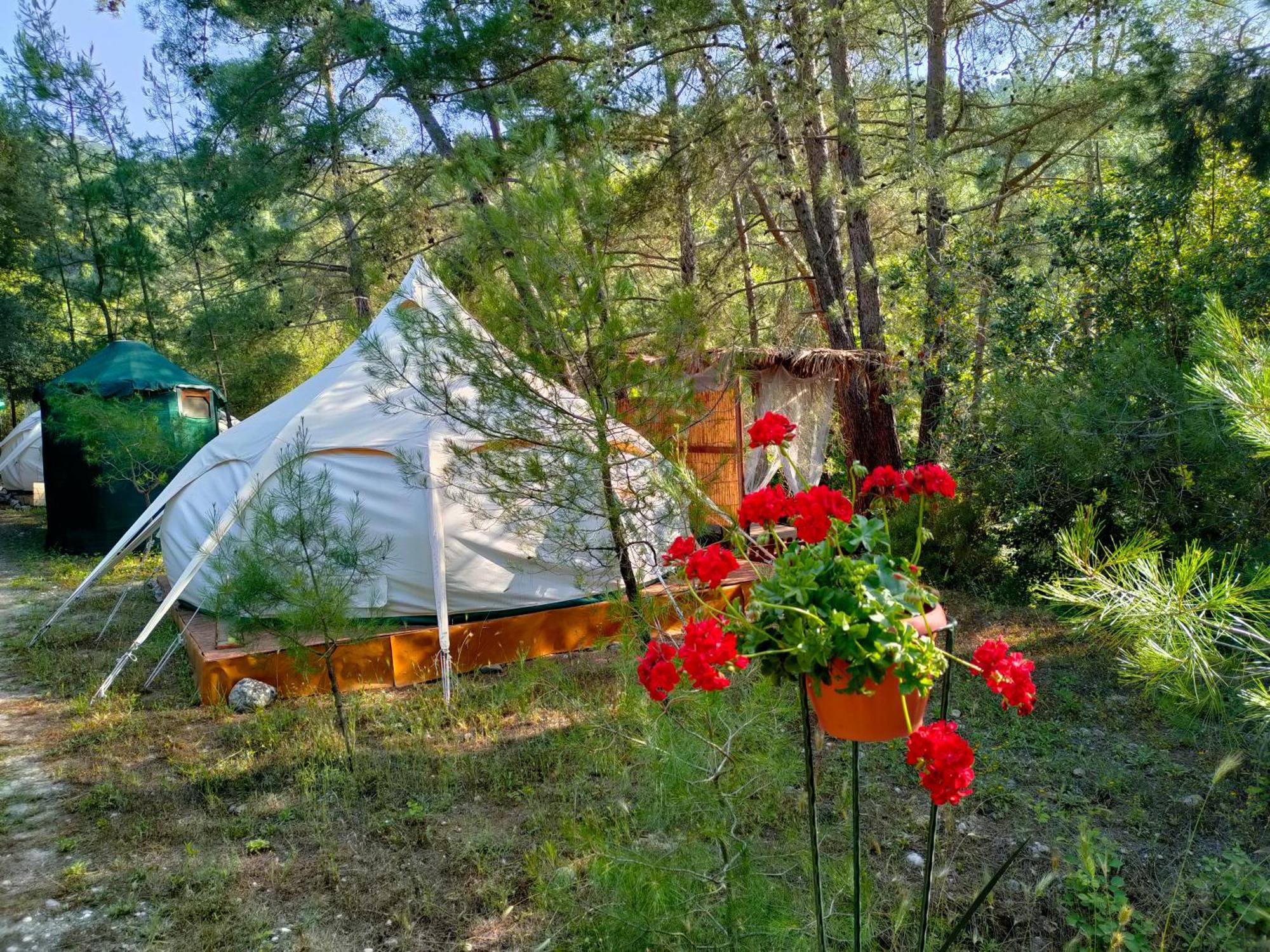 Vinsan Glamping & Wellness Centre Hotel Eleousa ภายนอก รูปภาพ
