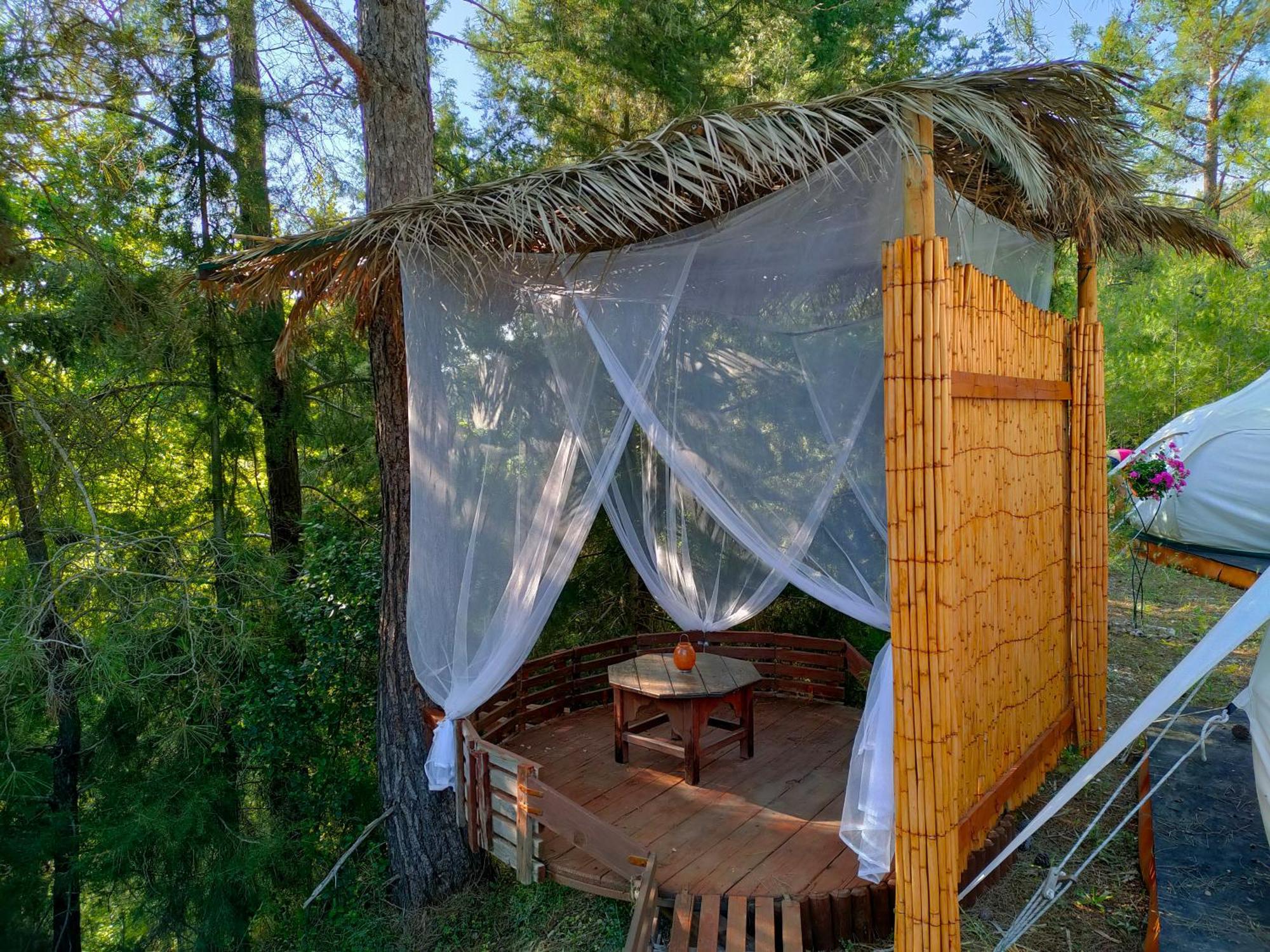 Vinsan Glamping & Wellness Centre Hotel Eleousa ภายนอก รูปภาพ